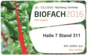 Presseinformation zur BioFach 2016