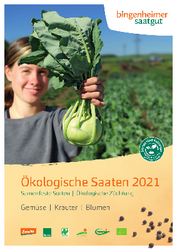 Titelbild bingenheimer saatgut Katalog 2020/21