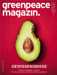 Greenpeace Magazin (4/2019) Titelseite Greenpeace Magazin (4/2019)