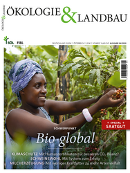 Titelseite der Zeitschrift Ökologie & Landbau (4/2020)
