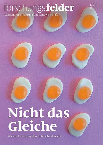 Das Magazin für Ernährung und Landwirtschaft "forschungsfelder (1/2021) enthält eine Meldung zum Verbundprojekt EATMORE <https://eatmore.uni-hohenheim.de/>.