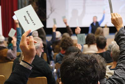 Kultursaat-Mitgliederversammlung in Bingenheim 2022.